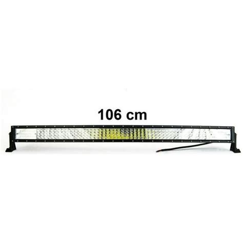 106cm 696W Barre de Led Incurvé Offroad Phare Rampe de Travail Spot