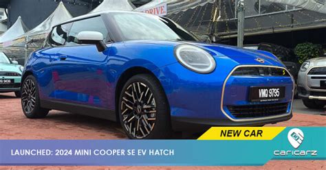 Launched 2024 Mini Cooper Se 218 Hp 402 Km Range From Rm193888