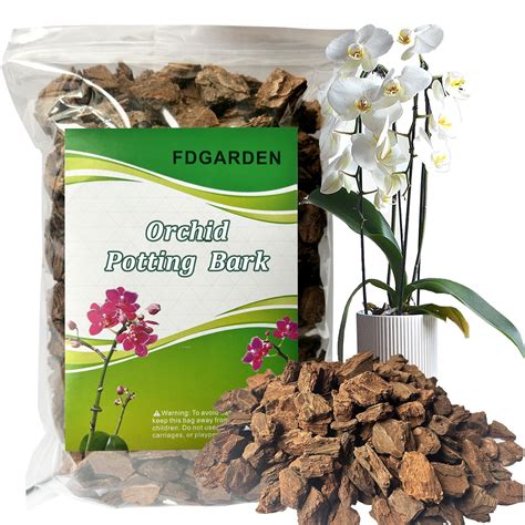 Organic Nz Pine Bark Orchid Potting Mix Medium Chips Mm Quart