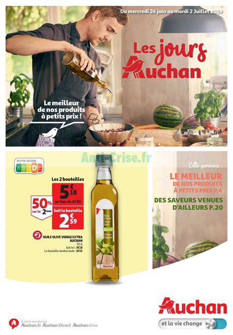 Anti Crise Fr Catalogue Auchan Local Du 26 Juin Au 02 Juillet 2019