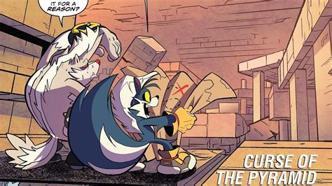 Sonic The Hedgehog Idw Annual 2019 Curse Of The Pyramid Youtube