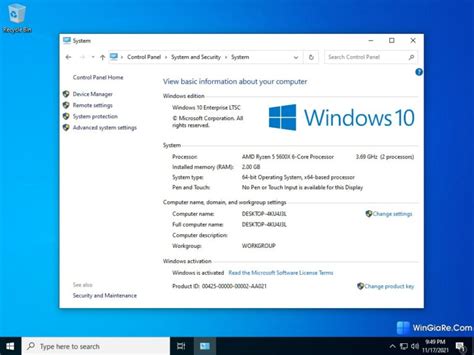 Mua key Windows 10 LTSC 2021 bản quyền giá rẻ uy tín