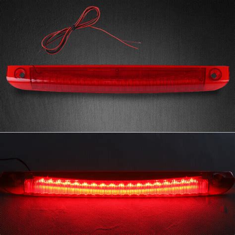 Cm Red Led Car High Mount Third Brake Light Stop Rear Tail Light V