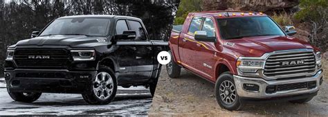 2023 RAM 1500 Vs 2023 RAM 2500 Allen Samuels Chrysler Dodge Jeep Ram