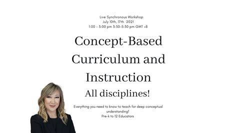 Concept Based Curriculum And Instruction Concept Based