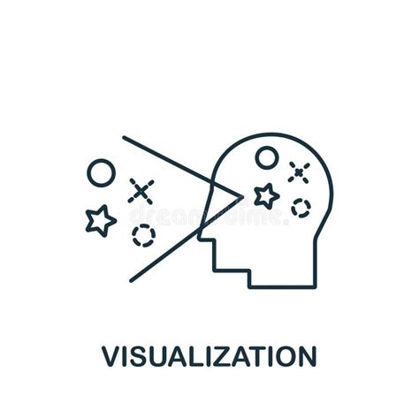 Visualization Icon From Augmented Reality Collection Simple Line