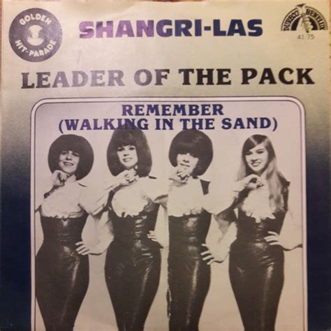 The Shangri Las Leader Of The Pack Remember Walking In The Sand