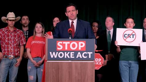 Desantis Proposes Stop Woke Act Targeting Critical Race Theory