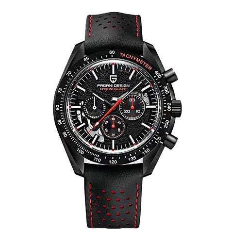 Pagani Design Rel Gio De Quartzo De Luxo Masculino Cron Grafo Imperme