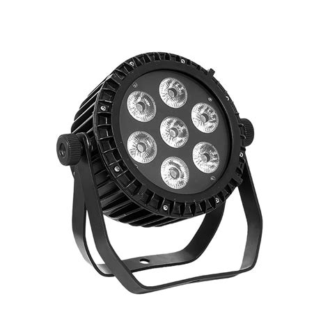 7X15W 5in1 RGBWA LED Flat PAR Can Light IP65 Waterproof Wash For DJ