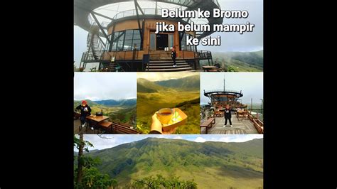 Bromo Hillside Cafe Viral Dengan Panorama Derajat Youtube