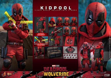 Hot Toys 1 6 可動珍藏人偶 死侍與金鋼狼 死侍小子 MMS763 無人島玩具