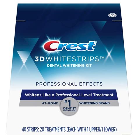 CREST 3D Whitestrips Professional Effects