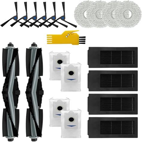 Laimaiou Kit D Accessoires Pour Aspirateur Robot Ecovacs Deebot T