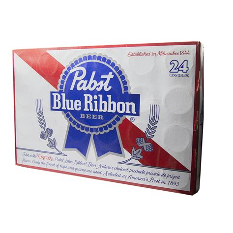 Tuambia Cerveza Blue Ribbon Can 1x24