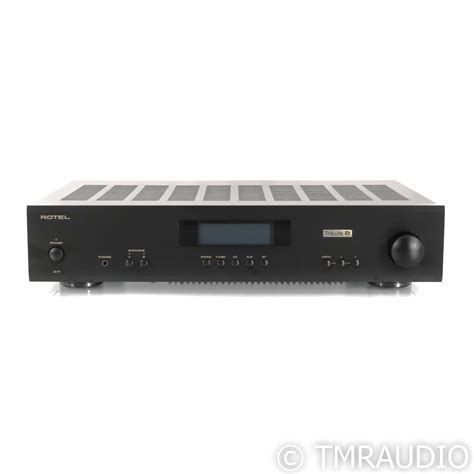 rotel  tribute stereo integrated amplifier bluetooth black