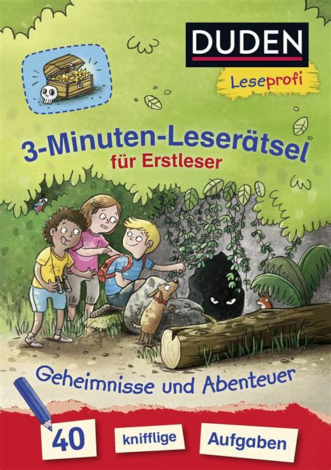 Duden Leseprofi Minuten Leser Tsel F R Erstleser Geheimnisse Und