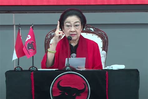 Pidato Di HUT PDIP Ke 51 Megawati Marah Dengan Penguasa Permainkan