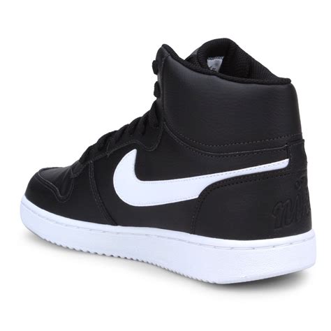 Tênis Couro Cano Alto Nike Ebernon Mid Masculino Shop Timão