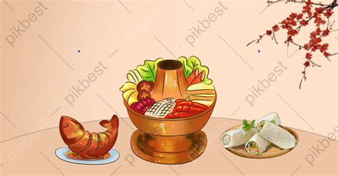 Hot Pot Gourmet Poster Background Backgrounds Psd Free Download Pikbest