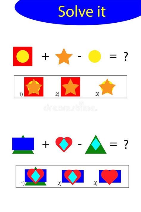 Jogo De Matem Tica Formas Geom Tricas Imagens Para Crian As