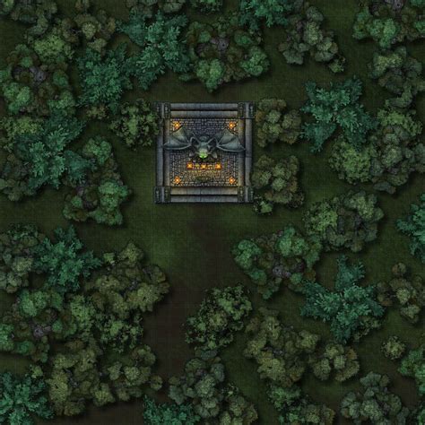 The Walking Forest Shrine Inkarnate Create Fantasy Maps Online