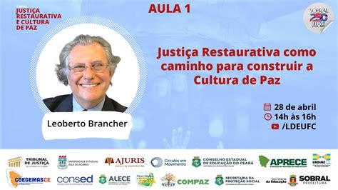 AULA 1 CPJR Justiça Restaurativa como caminho para construir a