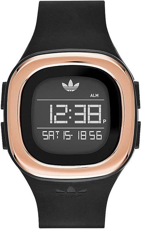 Adidas Mens Watch Digital Quartz Silicone Adh3085 Uk Watches