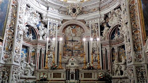 Early Sicilian Baroque Church Of The Ges In Palermo Sicily