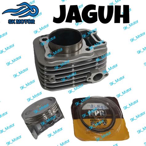 Modenas JAGUH 175 Standard STD Cylinder Block Full Set With Piston Ring