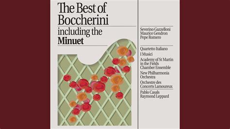 Boccherini String Quintet In E Major G Iii Menuetto Youtube