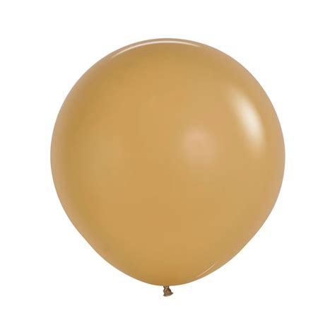 Set 2 Baloane Latex Jumbo 60 Cm Sempertex Latte Party Balloons