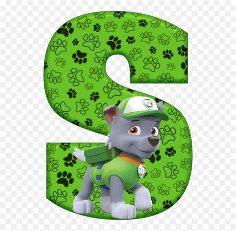 Paw Patrol Alphabet Letters