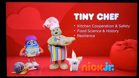 New Nick Jr The Tiny Chef Show Curriculum Board 2022 YouTube