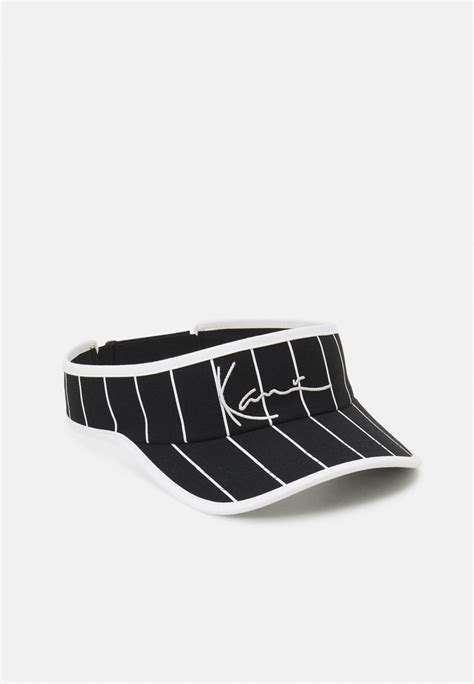 Karl Kani Signature Visor Unisex Caps Blacksort Zalandodk