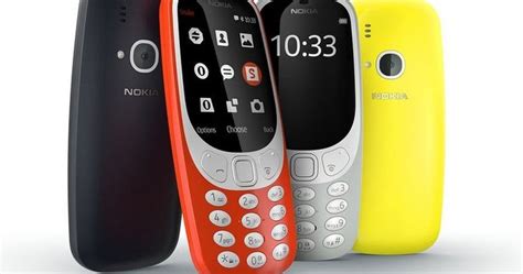 Nokia 3310 Returns Hmd Global Relaunch Iconic Mobile Phone At Mwc 2017