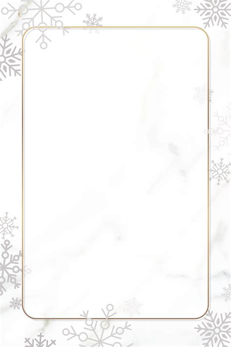 Winter Borders - 10 Free PDF Printables | Printablee