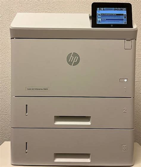 Hp Laserjet Enterprise M605 Wie Neu Duplex Zusatzfach Im Kanton