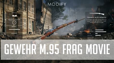 Battlefield Gewehr M Frag Movie Youtube