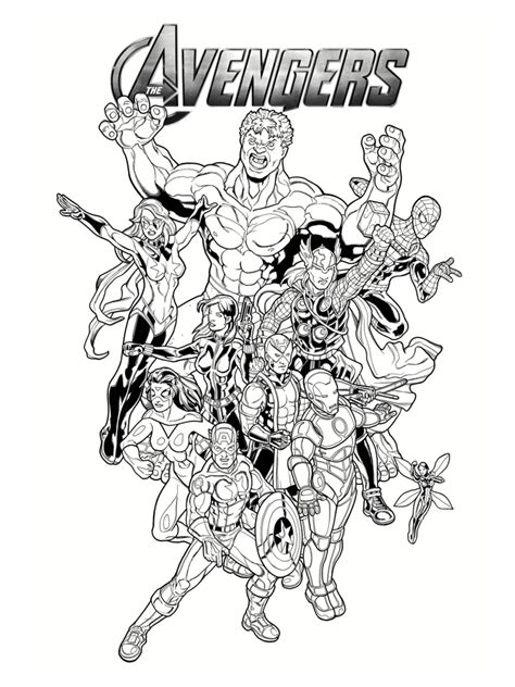 Dessin A Imprimer Avengers Unique Galerie Coloriage Avengers Imprimer