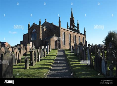 St Marys Greyfriars Parish Church Churchyard Dumfries Sw Scotland