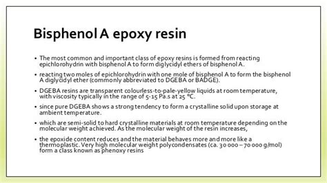 Epoxy Resin Presented By Biswajit Maity