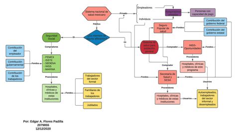 Sistema Nacional De Salud Mexicano Mapa Conceptual Empleadores