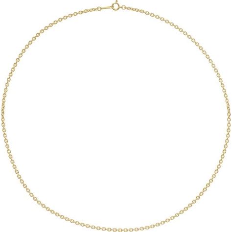 18k Yellow Gold 16in Cable Chain 2 2mm JJCH1080 18Y 16 Joy Jewelers