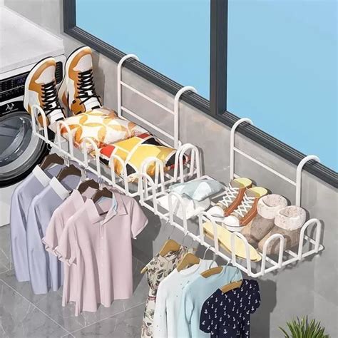 Etendoir À Linge Étagère À Chaussures En Fer Étendoirs À Linge En Métal