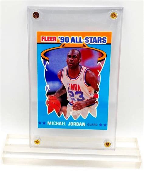 1990 All Stars Basketball Michael Jordan Card 5 Of 12