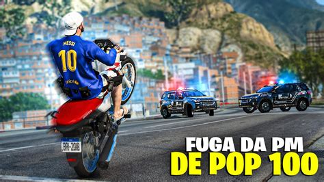 Fuga Da Policia De Pop Insano Demaisss Gta V Mods Youtube