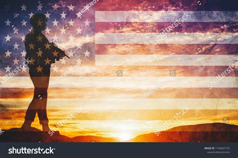 1,394 Us soldier sunset Images, Stock Photos & Vectors | Shutterstock