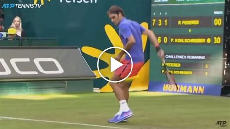 Roger Federer - Best Shots in Halle