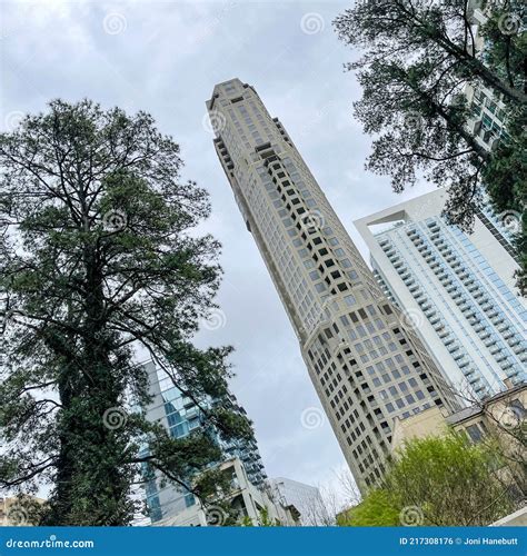 Condominiums and Corporate Buildings in the Buckhead District of